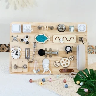 Aktywność dziecka zajęta tablica materiał Diy akcesoria pomoce nauczycielskie Montessori dziecko Busyboard wczesna edukacja umiejętności uczenia się część zabawki - AliExpress