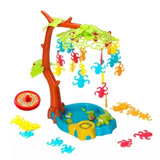 Gry imprezowe dla dzieci zabawki edukacyjne dzieci gra planszowa równowaga zabawna małpa huśtawka drzewo powiesić małpę zabawki interakcja malucha - AliExpress