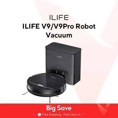 ILIFE V9/V9Pro Robot Vacuum, Self-Emptying, 3000Pa Strong Suction, Gyro Navigation, Schedule, App/Alexa Control, for Pet Hair - AliExpress 6