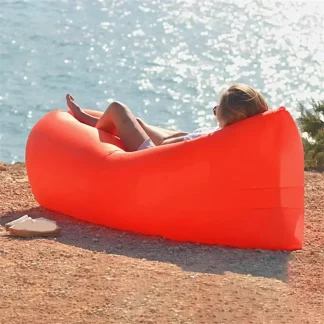 Szybka inflacja składana nadmuchiwane zabawki relaksu na plaży na świeżym powietrzu Sofa dmuchana dobrej jakości nadmuchiwany leżak Lazy Bag do spania nadmuchiwane zabawki zabawkowa Sofa - AliExpress