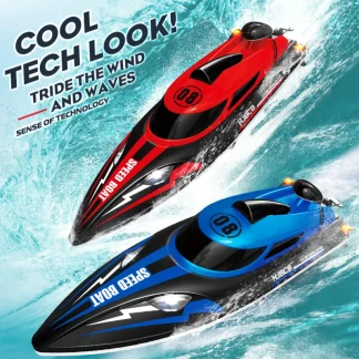 HJ808 RC Battery Boat 2.4Ghz 25km/h High-Speed Remote Control Racing Ship Water Speed Boat Children Model Toy - AliExpress