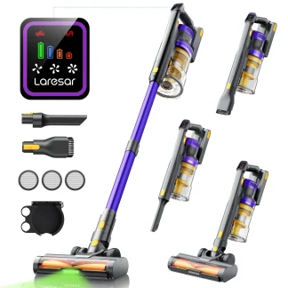 Laresar X11 550W 55000PA odkurzacz akumulatorowy ręczny inteligentny kubek do pyłu 60-minutowego 3-zestawy filtrów - AliExpress 6