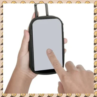 A003 MP3/MP4 Portable Storage Bag With Buckle Dustproof With Convenient Clear Window For Direct Operation - AliExpress