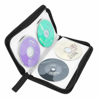 Album Storage Sleeve Dustproof Zipper Album Storage Holder Case Double-side CD DVD Storage Organizer Wallet Album Carrying Case - AliExpress