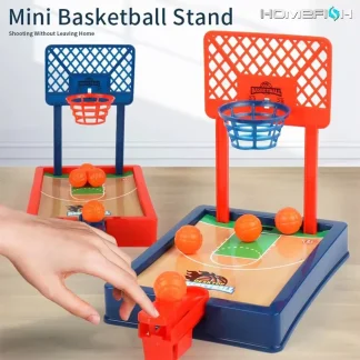 Mini maszyna do koszyk?wki ? przeno?ny zestaw do gry w podr??y lub w biurze. Odpowiedni do u?ytku wewn?trz i na zewn?trz. Zabawna zabawka, idealna jako prezent ?wi?teczny.