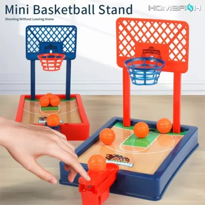 Mini maszyna do koszyk?wki ? przeno?ny zestaw do gry w podr??y lub w biurze. Odpowiedni do u?ytku wewn?trz i na zewn?trz. Zabawna zabawka, idealna jako prezent ?wi?teczny.